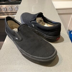 Vans Black Slip-Ons Men’s 10.5